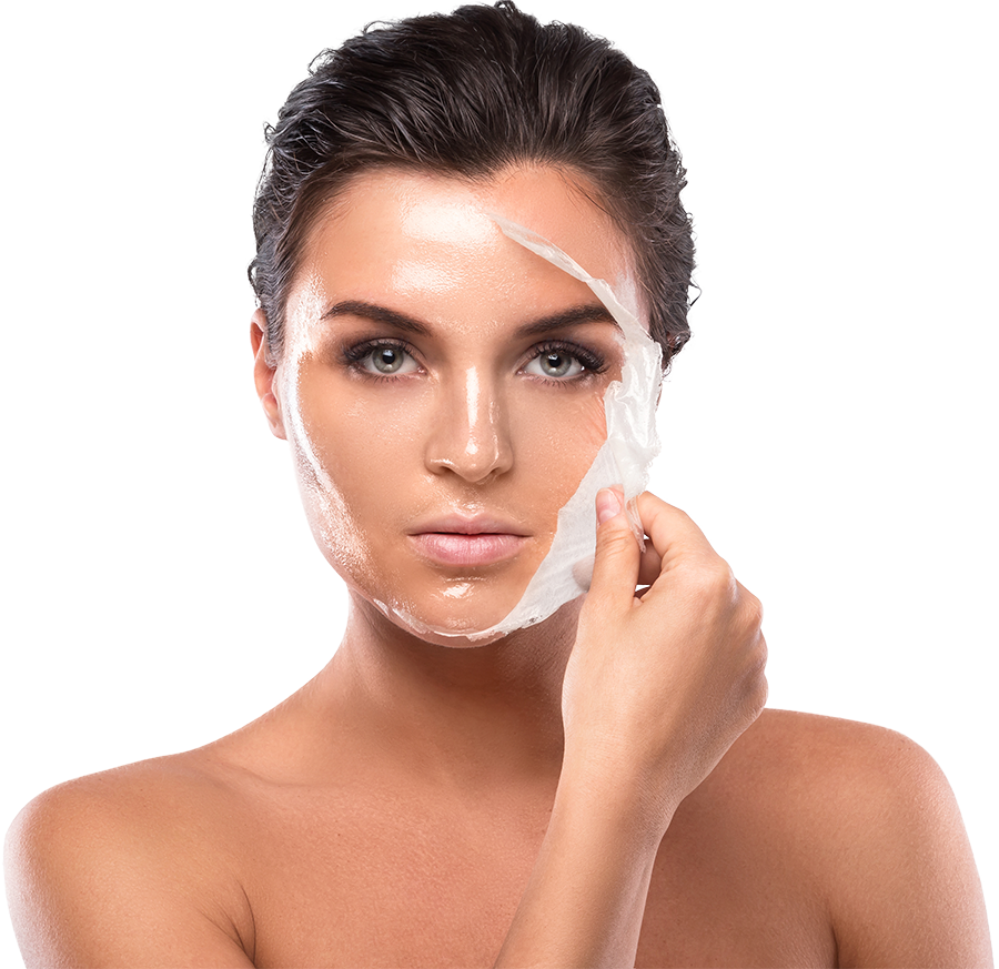 Phenol-Peeling Behandlung - Hautschichten