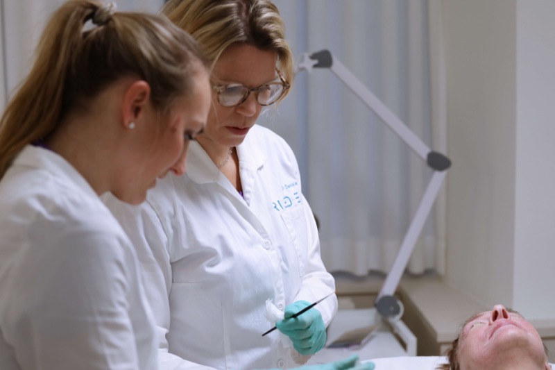 Das Team während der Behandlung